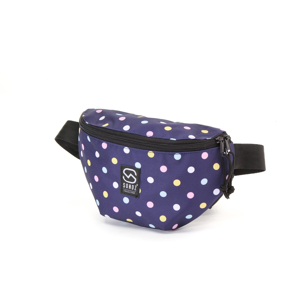 Túi Đeo Ngực SONOZ LE BOOM WAIST BAG POINTVIOLET0218 / Tím chấm bi