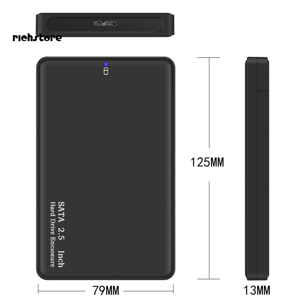 Hộp Đựng Ổ Cứng Ngoài HDD SSD SATA USB 3.0 2.5inch | BigBuy360 - bigbuy360.vn