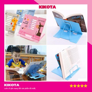 Giá đọc sách chống cận cho bé kiêm giá để ipad bằng kim loại