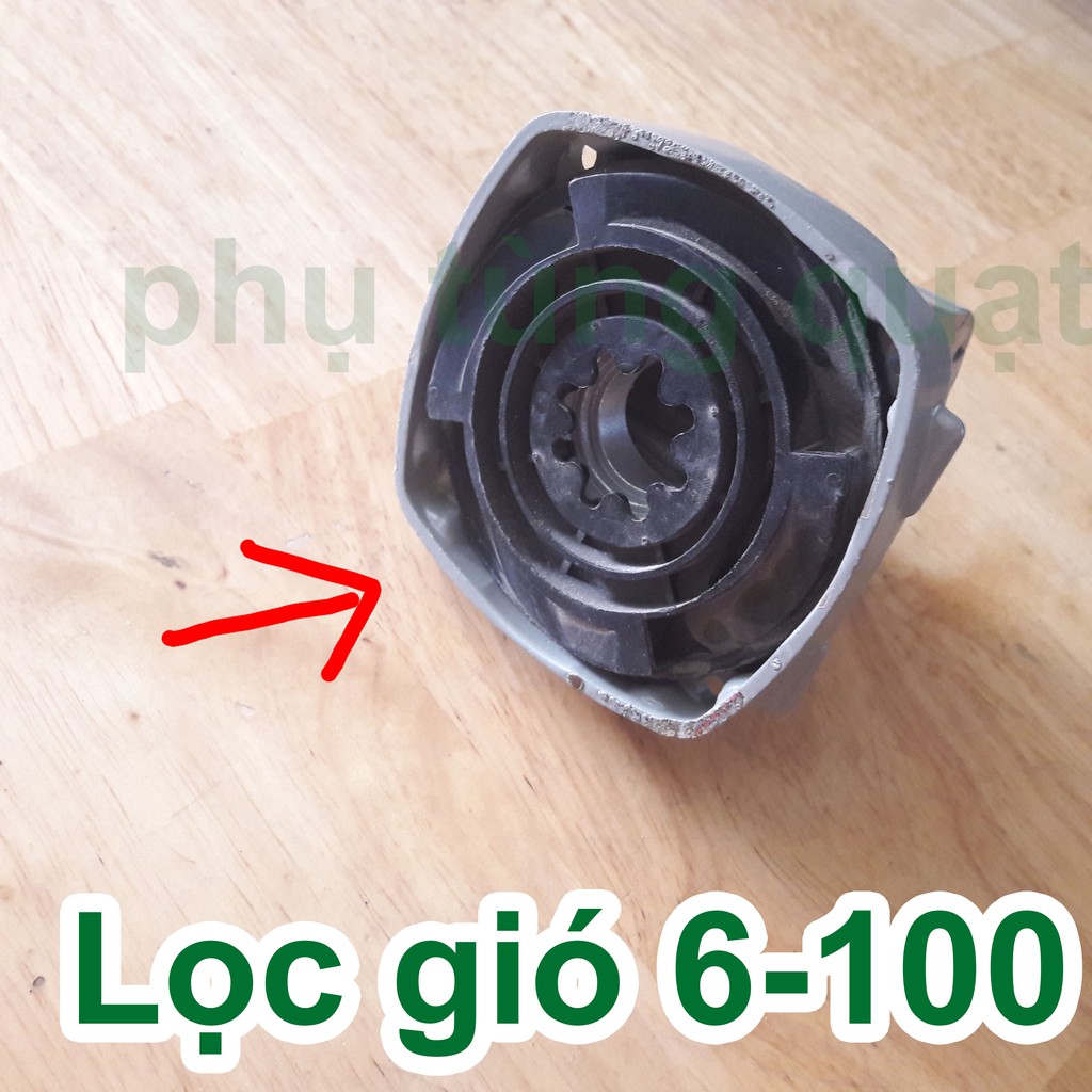 Miếng nhựa lọc gió máy mài 1 tấc BOSCH GWS 6-100 - phụ tùng quạt máy cắt góc