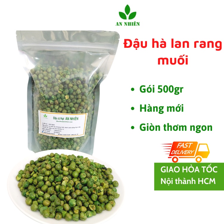 Đậu hà lan rang muối sấy giòn An Nhiên