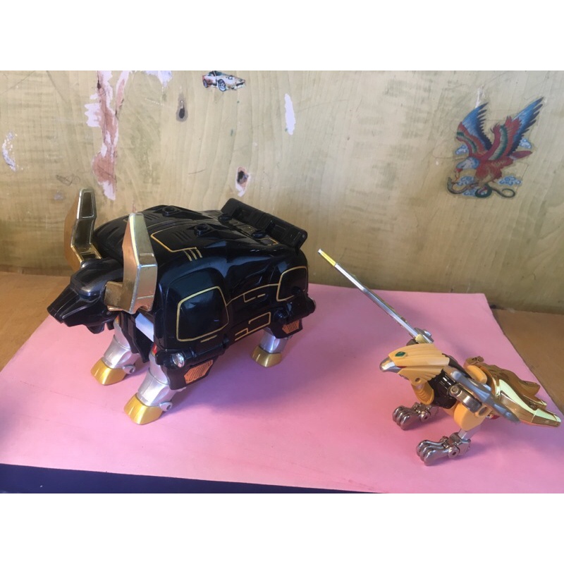 Mô hình DX Gao Bò Tót và Gao Đại Bàng Nhật- Gaoranger- Siêu nhân Gao- Chính hãng Bandai