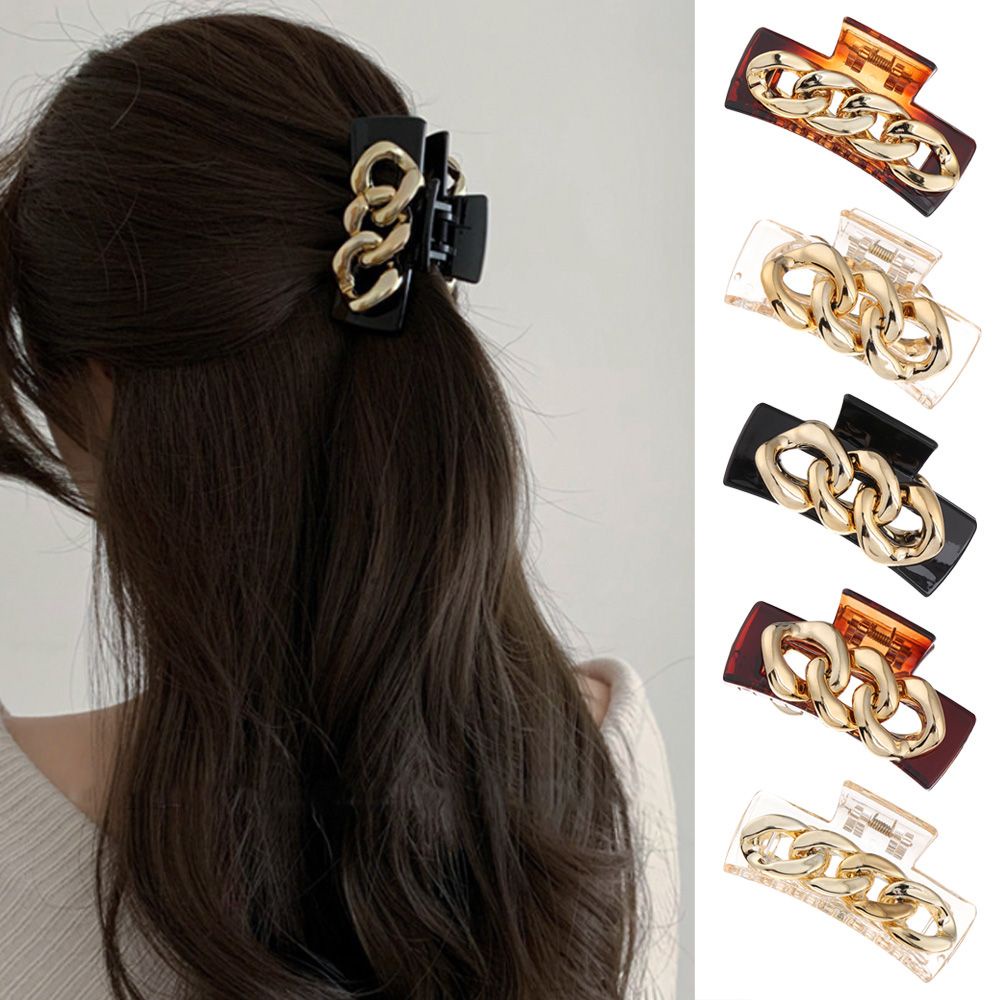 Kẹp càng cua bằng acrylic thời trang thanh lịch cho nữ