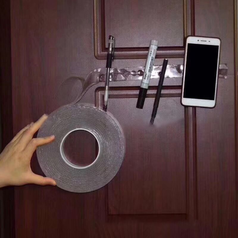 Băng Keo Nano Trong Suốt Đa Năng Không Để Lại Dấu Vết