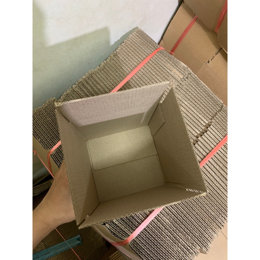 Bộ 10 Hộp Carton 20x20x15 Cm Thùng Carton Giá Rẻ