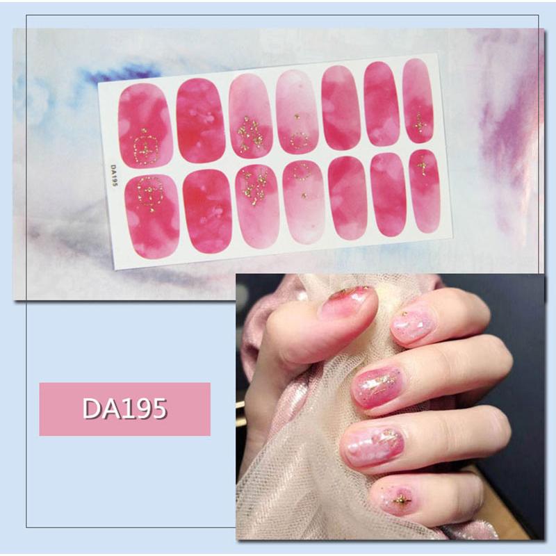 Sticker dán móng tay họa tiết thời trang siêu dễ thương Kadika Bioaqua