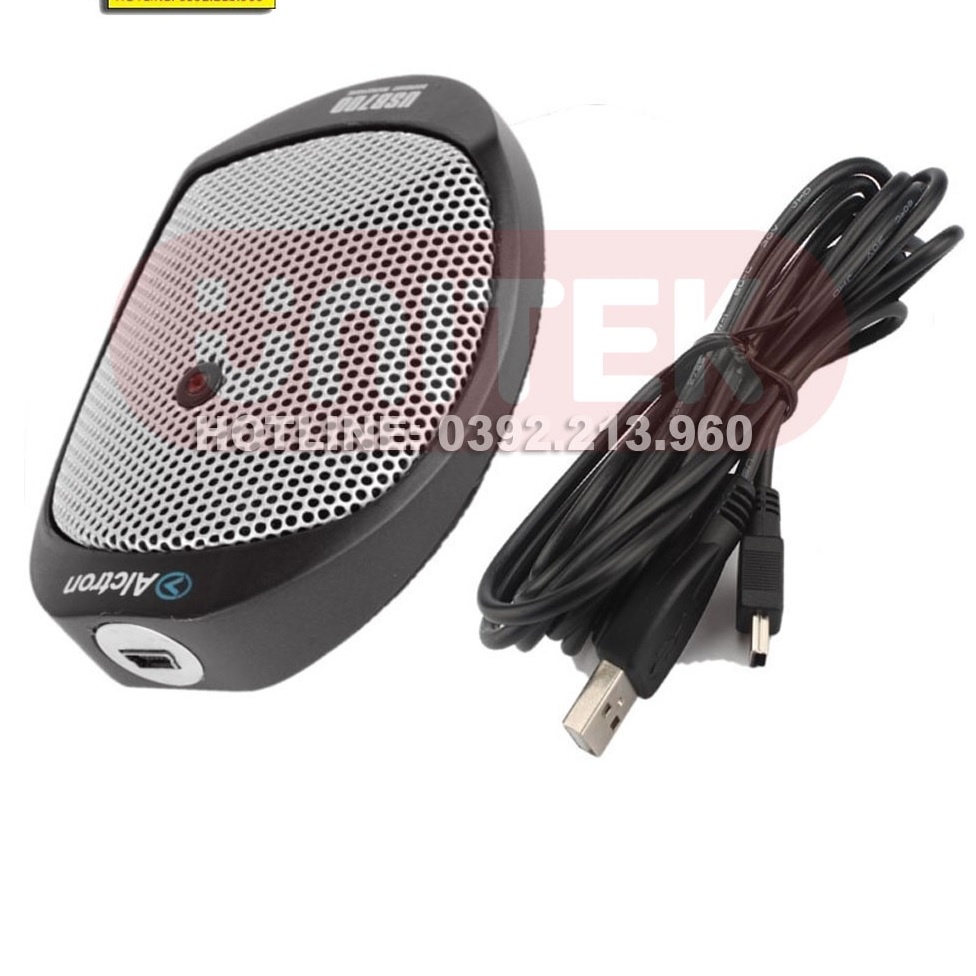 Micro Thu Âm, Họp Trực Tuyến, Học Online Alctron USB700 - Micro Thu Âm Đa Hướng Để Bàn