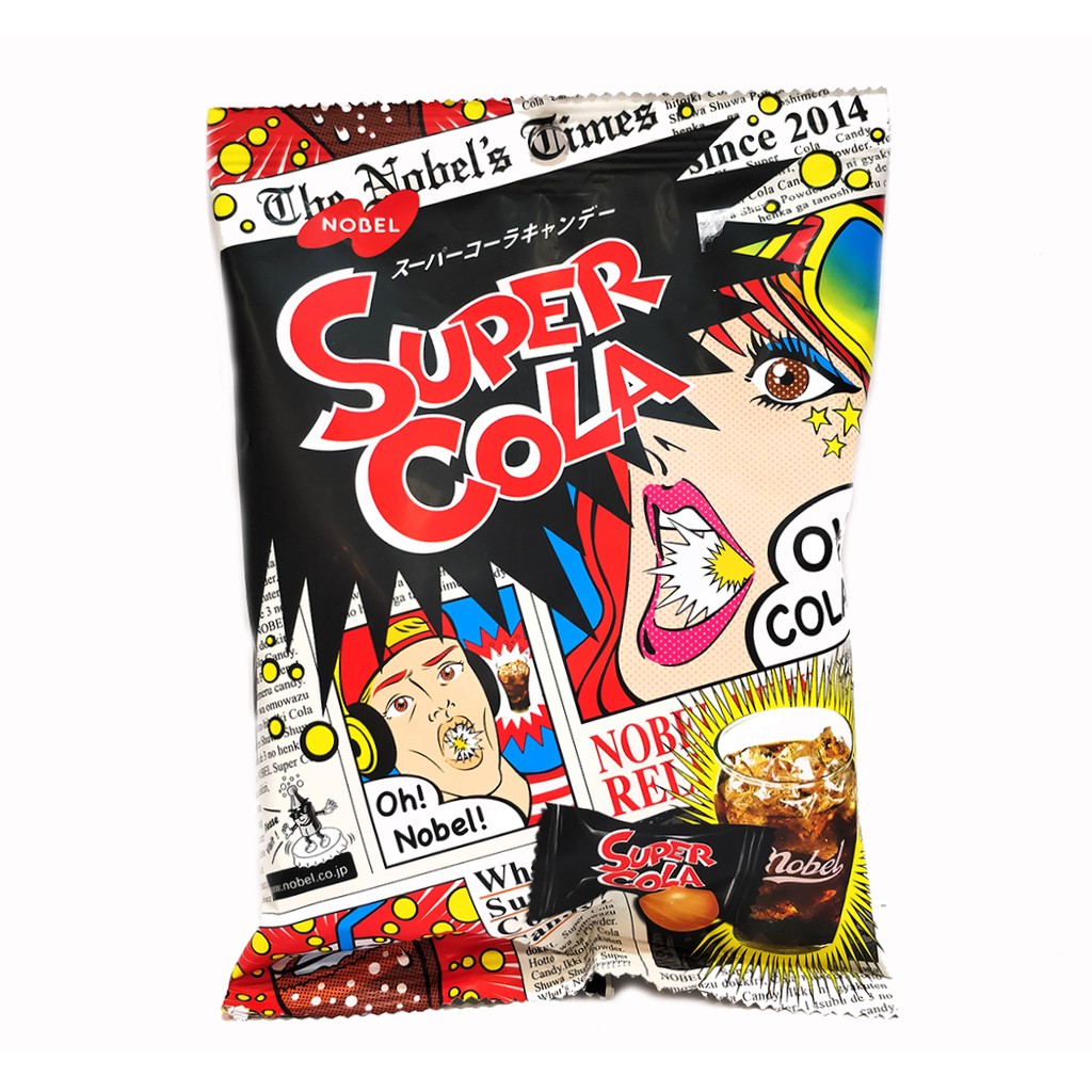 Kẹo siêu chua Nhật Bản đủ vị cola, lemon, đào
