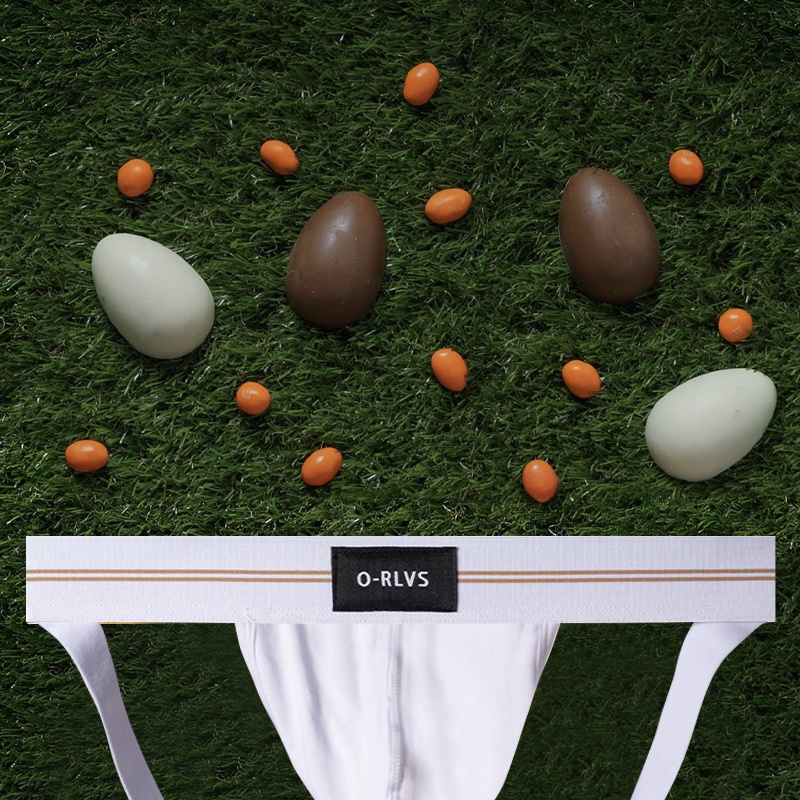 ORLVS Quần lót lưng thấp thoáng khí chất lượng cao thời trang cho nam Or6108