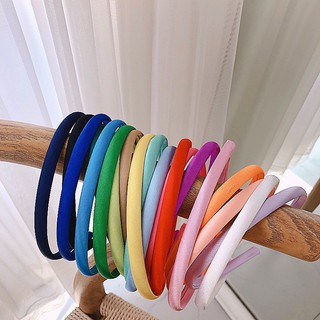 Cài Tóc Vải Lụa Sắc Màu