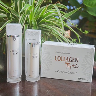 Bộ Collagen Tây Thi[TẶNG KÈM KEM TRẮNG DA COLLAGEN 250k] _dưỡng trắng hồng chống lão hóa da