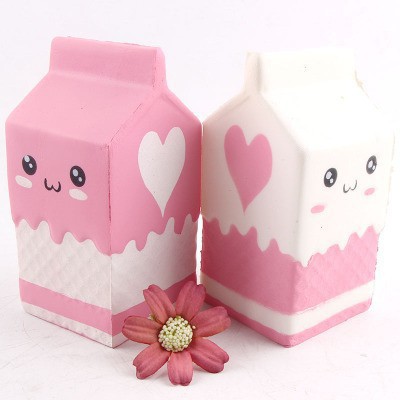 SQUISHY HỘP SỮA - ĐỒ CHƠI BÓP XẢ STRESS