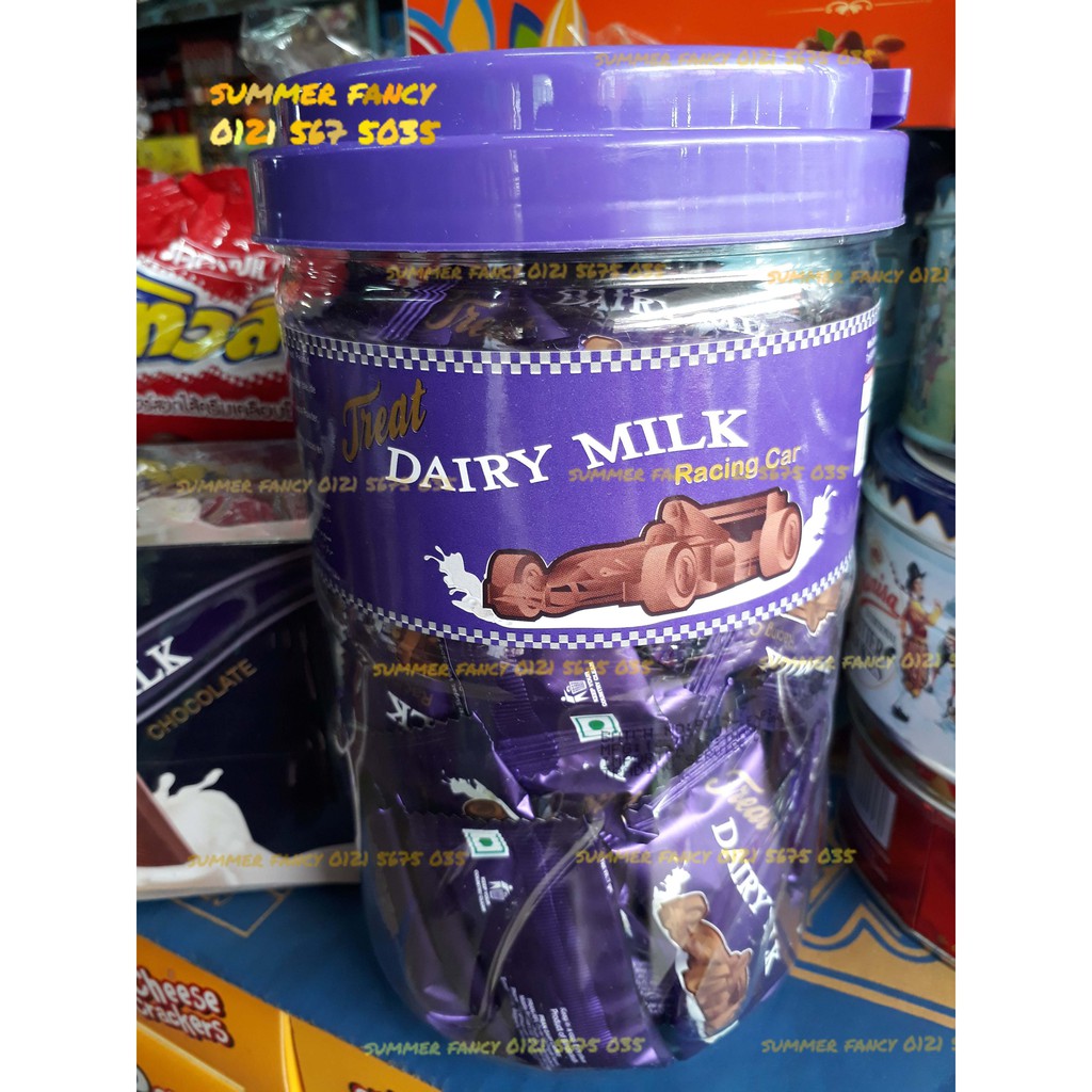 360g Kẹo socola sữa Treat Dairy milk chocolate Racing car - Bánh kẹo tết