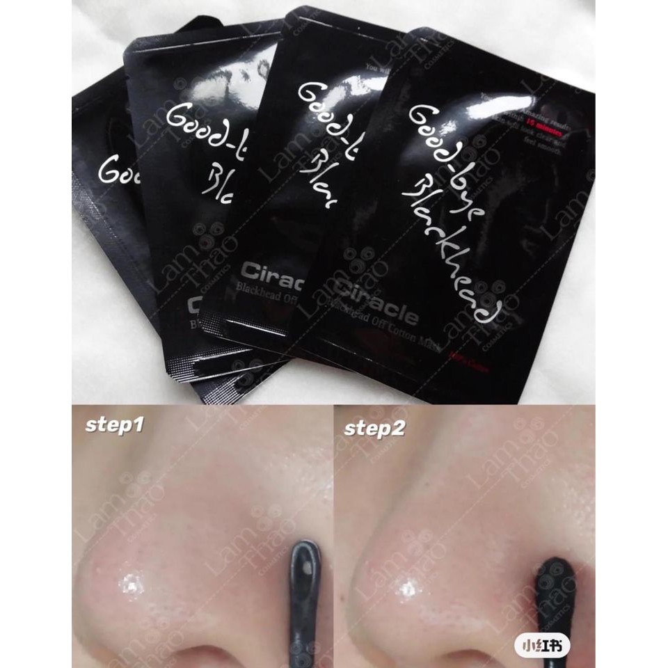 Miếng Đẩy Mụn Đầu Đen Ciracle Good-bye Blackhead