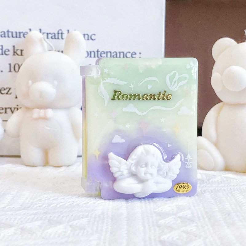 Khuôn Silicone Tạo Hình Cuốn Sách Gấp Gọn DIY