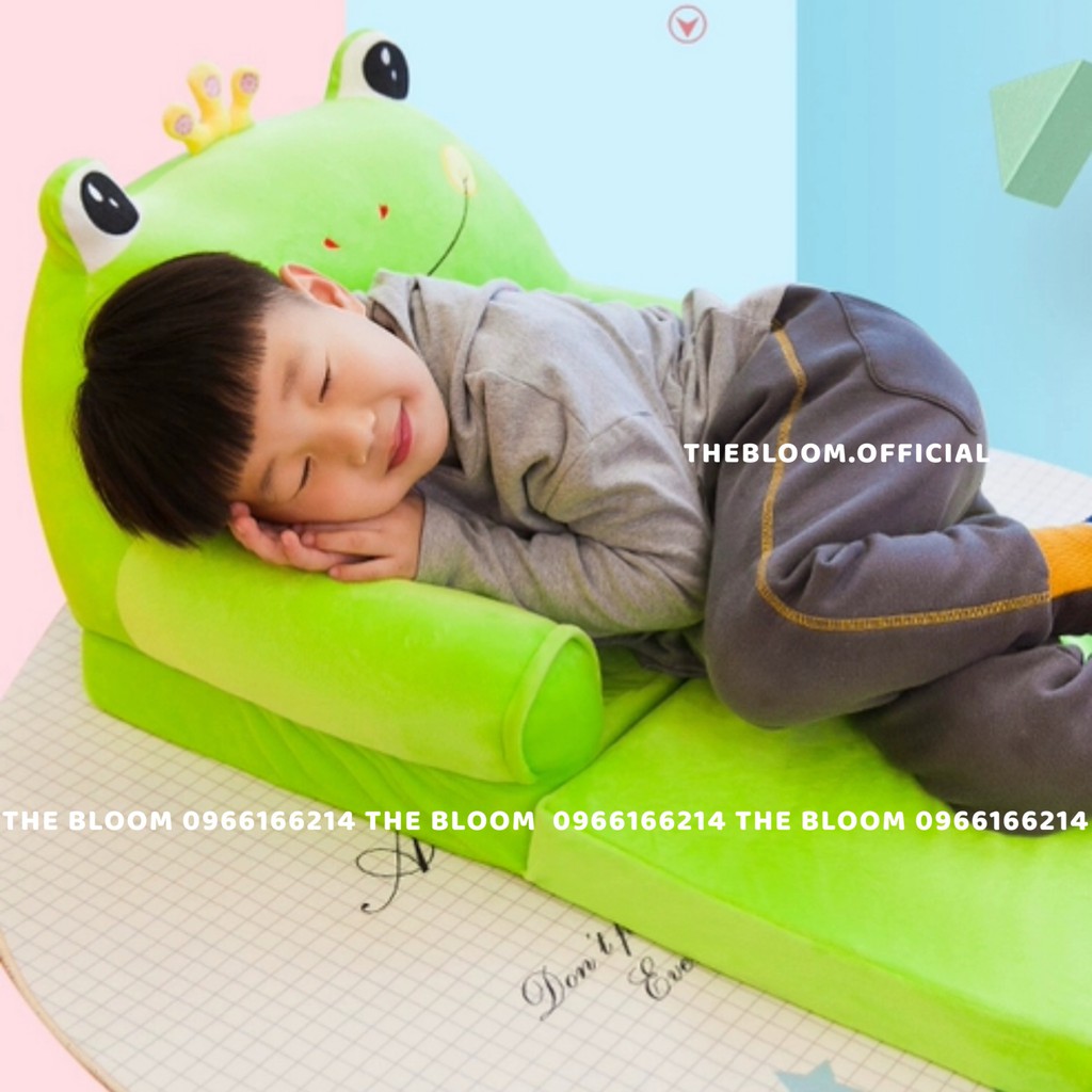 (CÓ SẴN_15 Mẫu) Sofa Giường - Ghế Lười Hình Thú Cho Bé 3 Tầng (Hàng loại 1) - BloomRoom