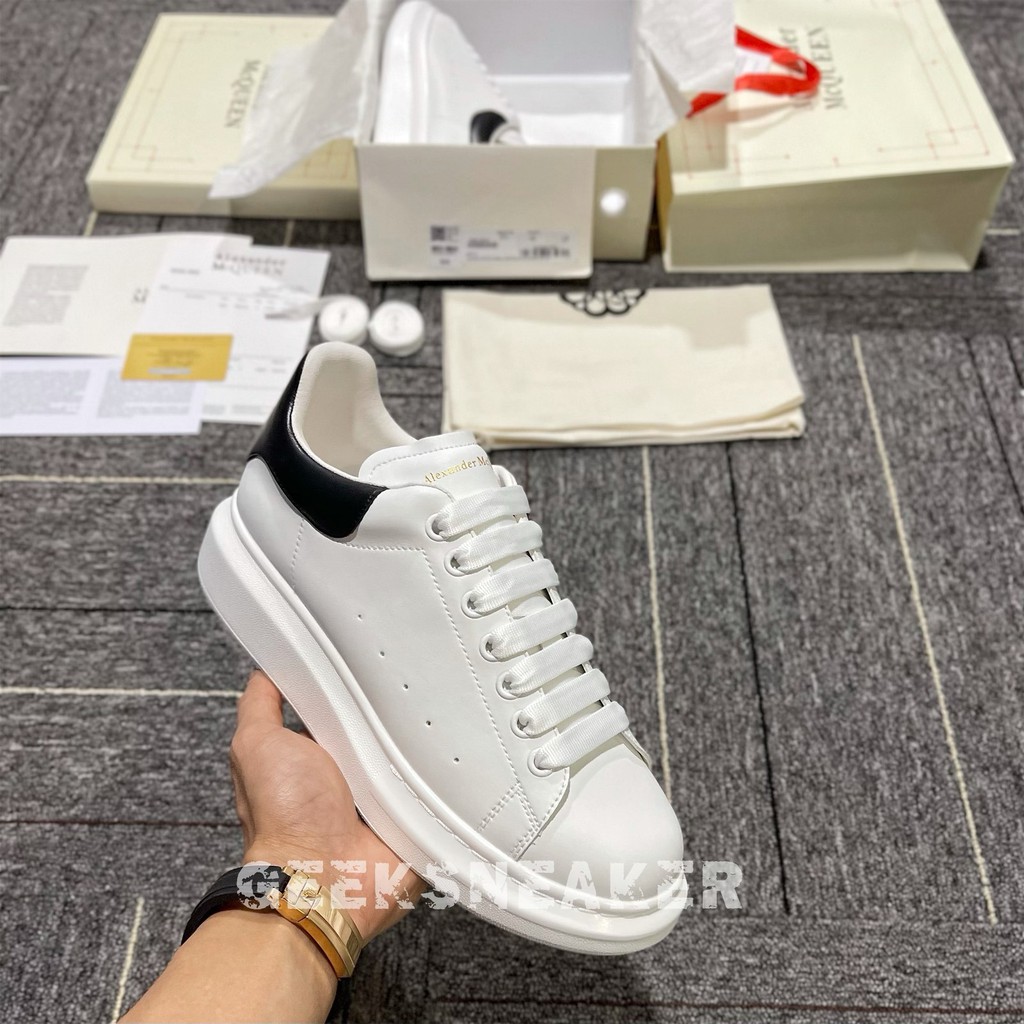 [GeekSneaker] Giày McQueen Gót Da (Mc Queen Version 2020) - Phiên Bản Tiêu Chuẩn 🔥
