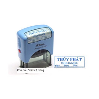 Con dấu tên 4 dòng Shinny khắc tên