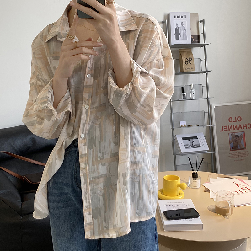 Áo Sơ Mi In Họa Tiết Cổ Điển Xinh Xắn Dành Cho Nữ