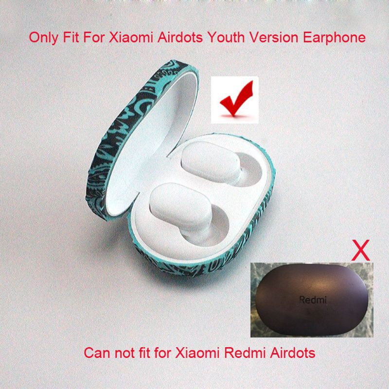 Vỏ Bảo Vệ Hộp Sạc Tai Nghe Bluetooth Xiaomi Airdots Tws Bằng Silicon