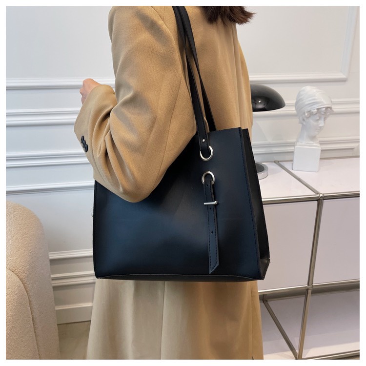 Túi xách tote da nữ giá rẻ size to đựng vừa A4 đeo vai đẹp đi chơi đi làm thời trang hàn quốc DC523