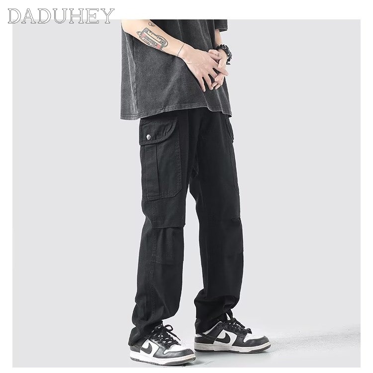 Quần Dài Dáng Rộng Phong Cách Thời Trang Đường Phố Mỹ Dành Cho Nam Và Nữ