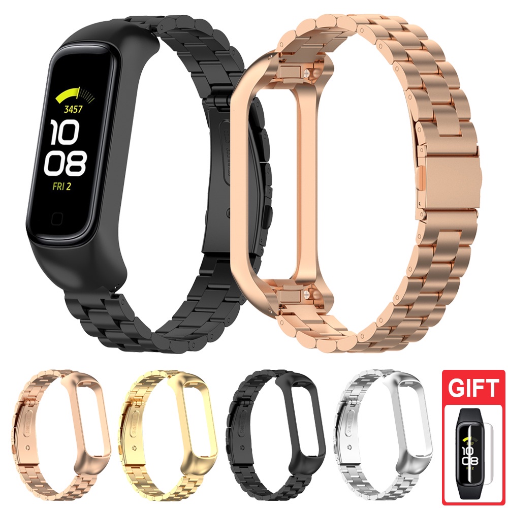 Dây Đeo Inox Cho Đồng Hồ Thông Minh Samsung Galaxy Fit 2 SM-R220