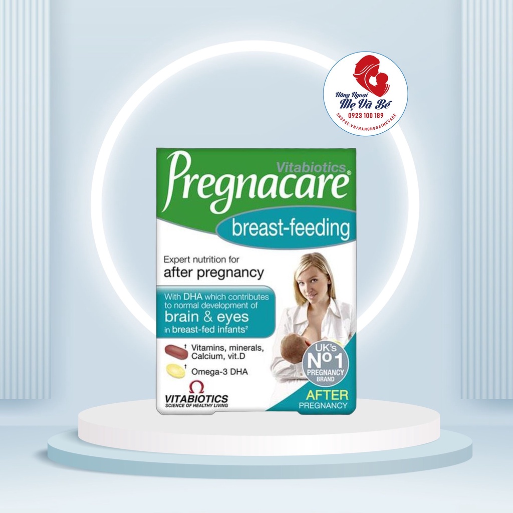 Vitamin tổng hợp BÚ ANH Pregnacare Breastfeeding giúp lợi sữa và tăng cường đề kháng cho mẹ cho con bú sau sinh