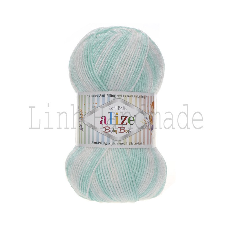 Cuộn Len Alize Baby Best Batik 6659