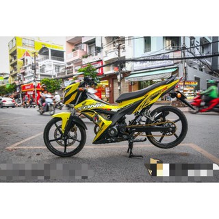 TEM RỜI SONIC 150 VÀNG - DECAL RUBY