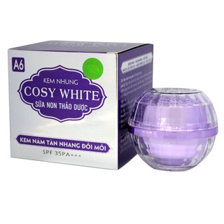 Kem nám-tàn nhang-đồi mồi-ngừa lão hóa da- giảm nhăn da-bảo vệ da Cosy White sữa non thảo dược A6 30g