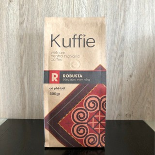 Cà phê rang mộc 100% Robusta gói 500gr