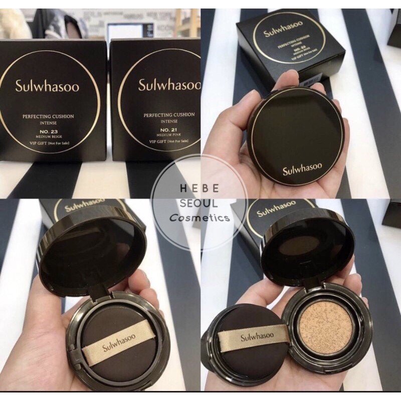 Phấn nước Sulwhasoo Perfecting Cushion Intense thông đỏ mini 5g