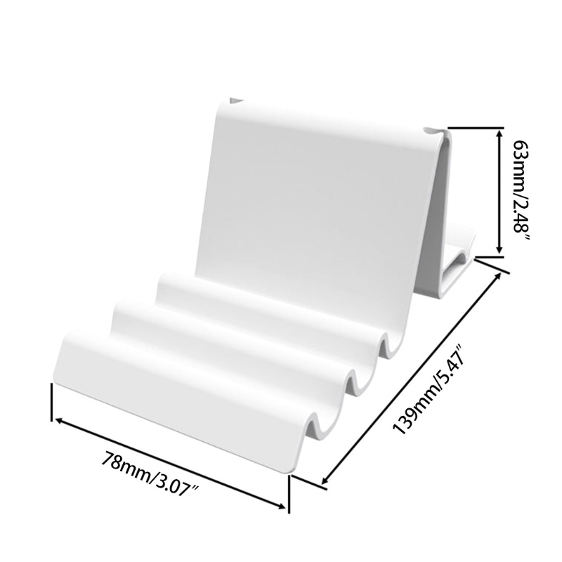 Giá Đỡ Điện Thoại / Máy Tính Bảng Mini Thiết Kế Sóng Biển Sáng Tạo