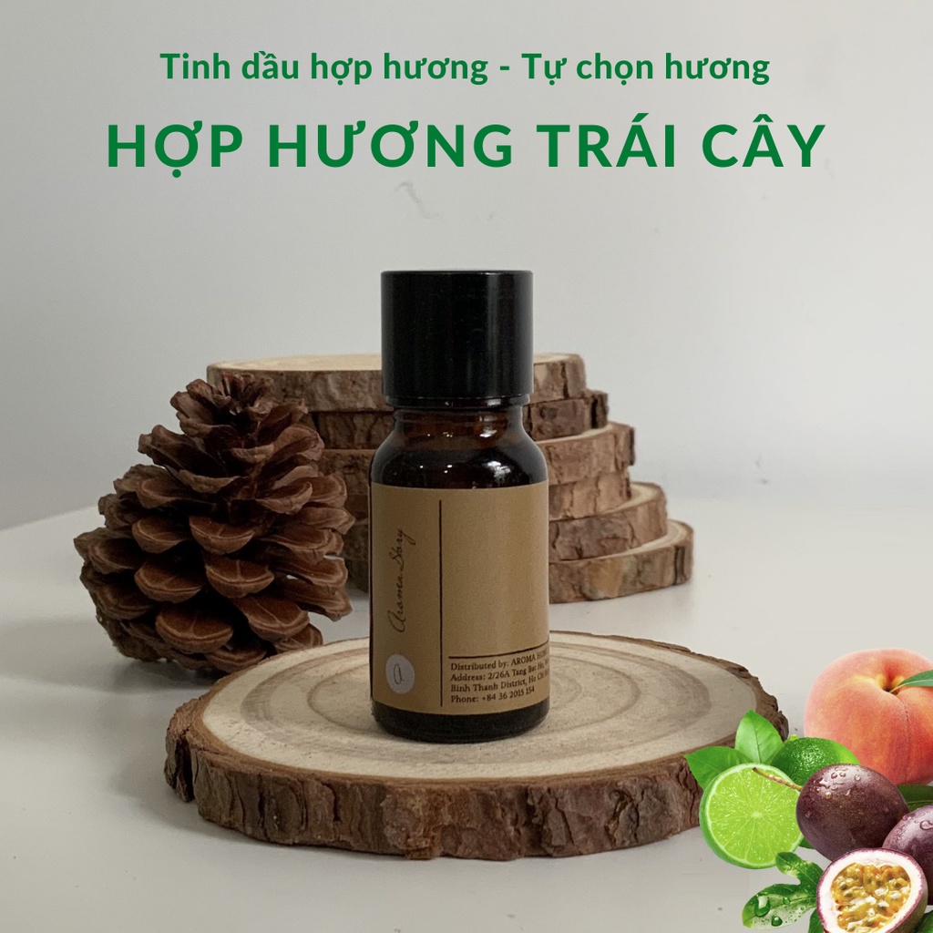 Tinh Dầu Hợp Hương Các Loại Trái Cây Aroma Story, Dùng Xông Phòng Khử Mùi, Làm Nến Thơm
