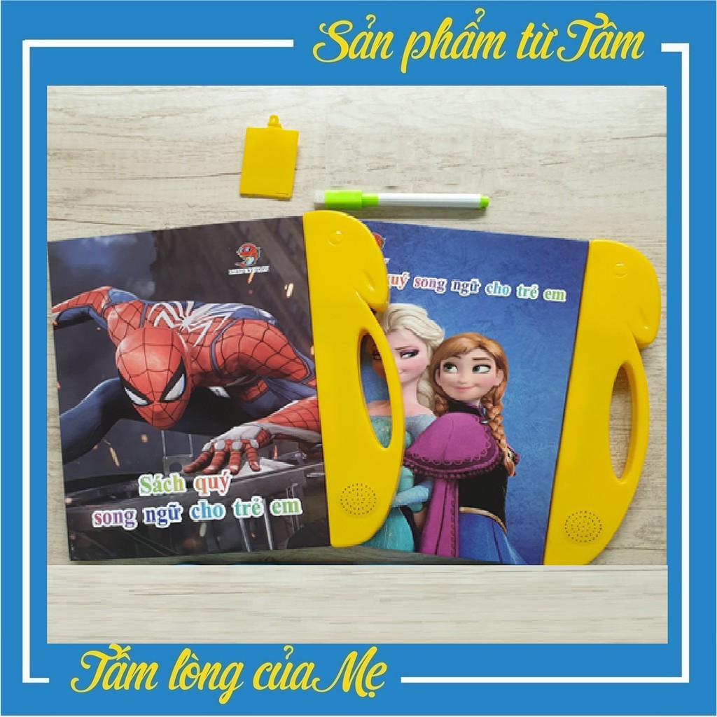 SÁCH QUÝ SONG NGỮ TẶNG PIN VÀ BÚT XÓA ĐƯỢC- BẢN MỚI NHẤT