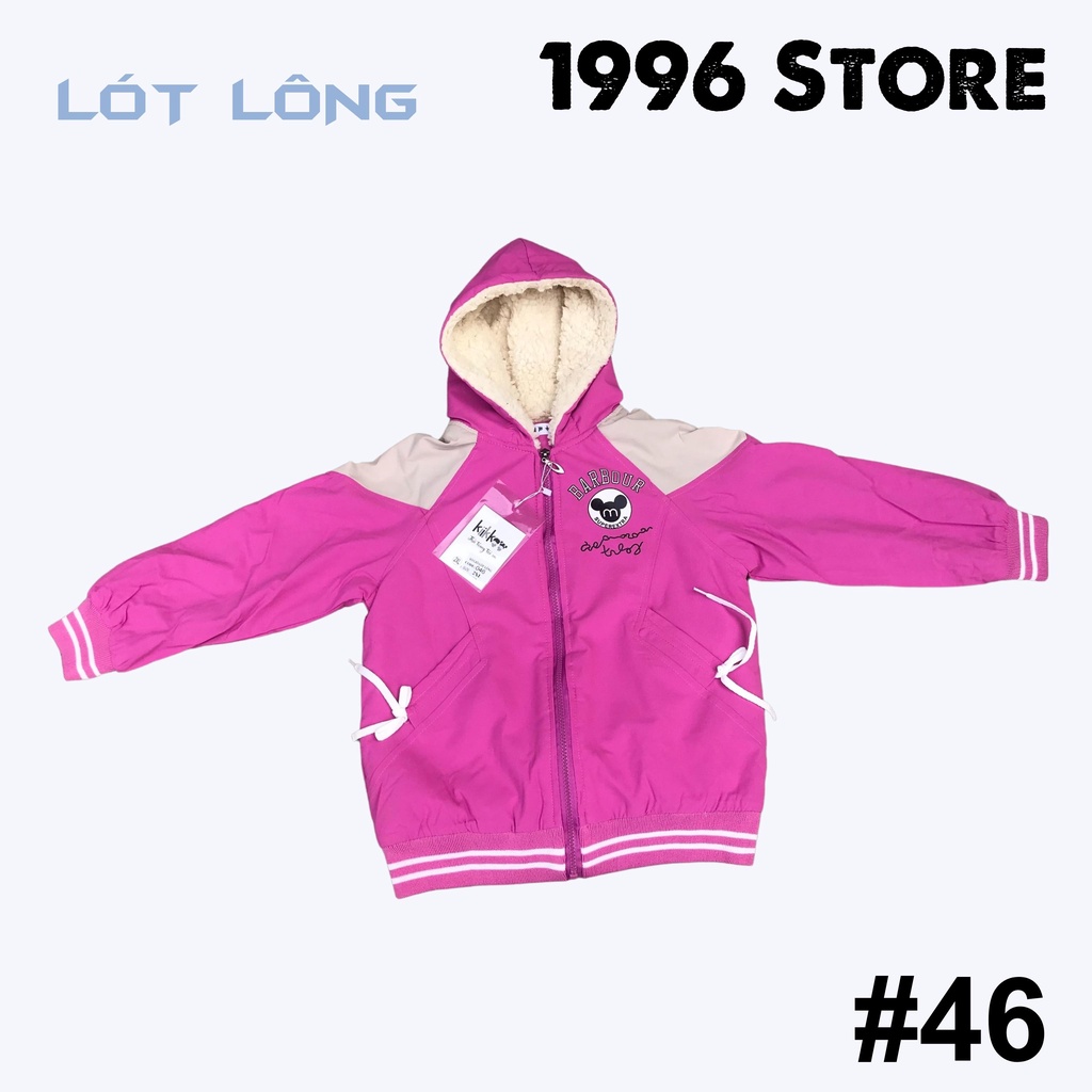 Áo gió cho bé gái lót lông và lót nỉ kiểu dáng dễ thương  cao cấp size 16-45kg | BigBuy360 - bigbuy360.vn