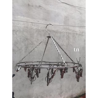 Móc phơi quần áo inox dạng tròn