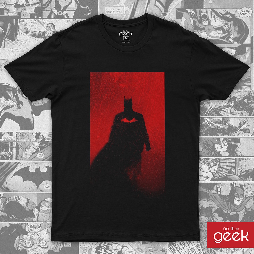 Áo thun hình The Batman - Vengeance - 01 sắc nét, 100% Cotton vải dày, siêu mịn.