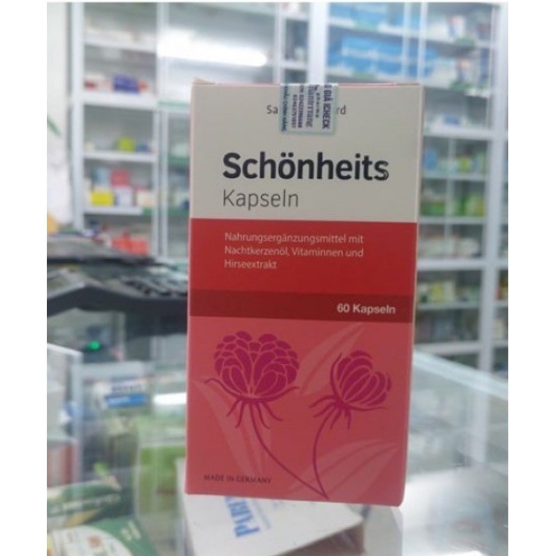 Tinh dầu hoa ảnh thảo ổn định nội tiết Sanct Bernhard Schonheits 60 viên