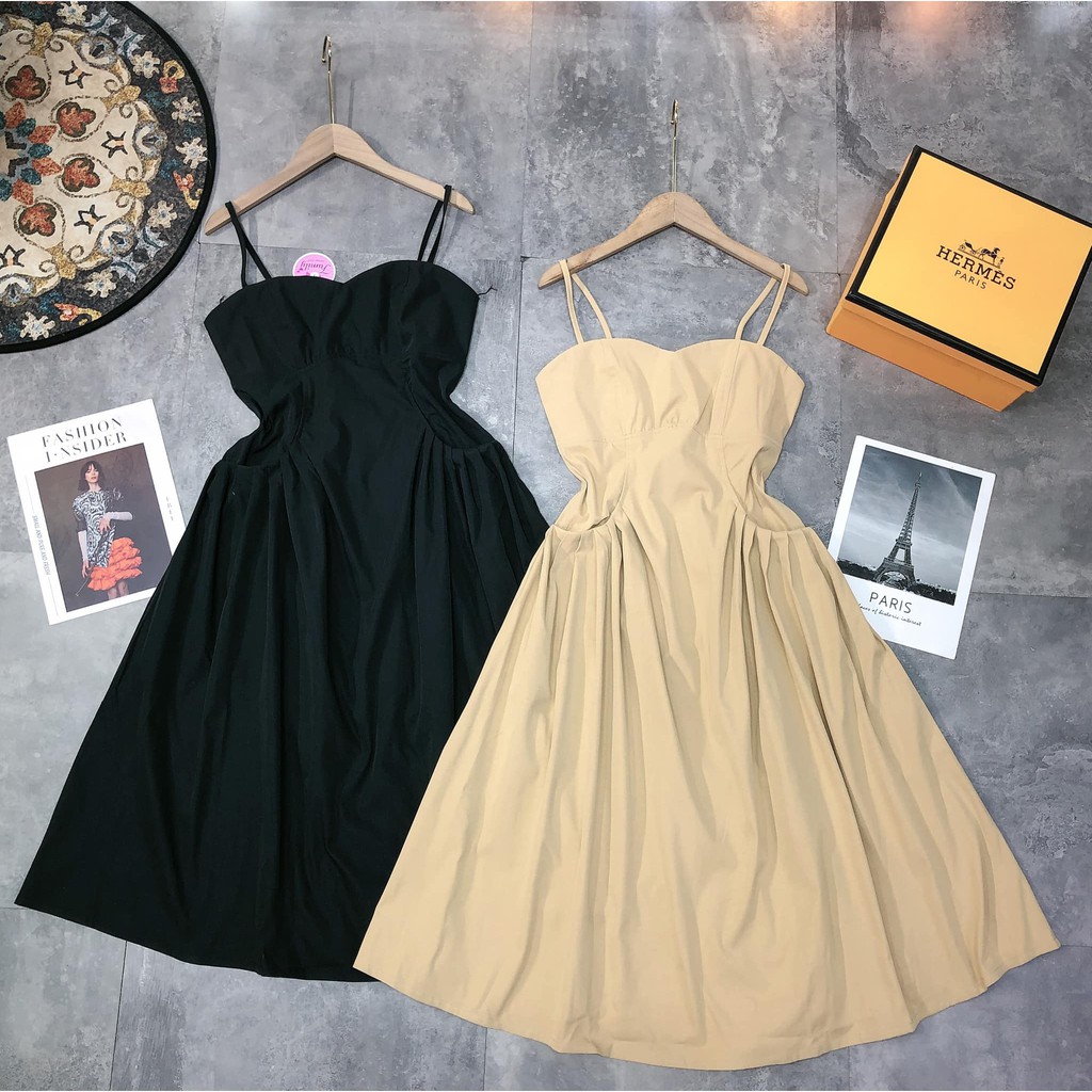 Váy 2 dây Dài Ly túi siêu xinh mã 908 (kèm ảnh thật video) | BigBuy360 - bigbuy360.vn