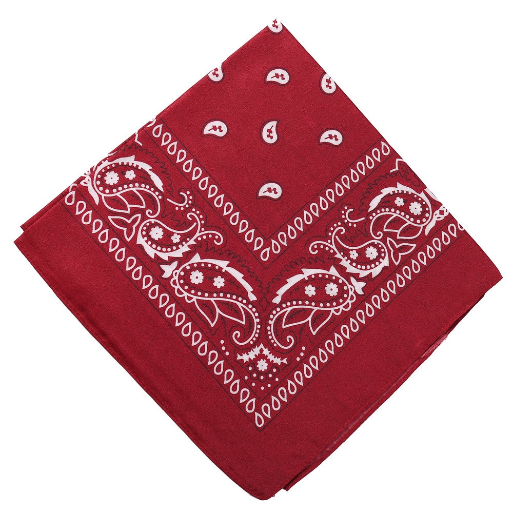 Khăn Bandana Turban Hiphop Nam Nữ, Badana Đủ Màu Đen, Trắng, Đỏ, Hồng, Xanh, Cam, Vàng