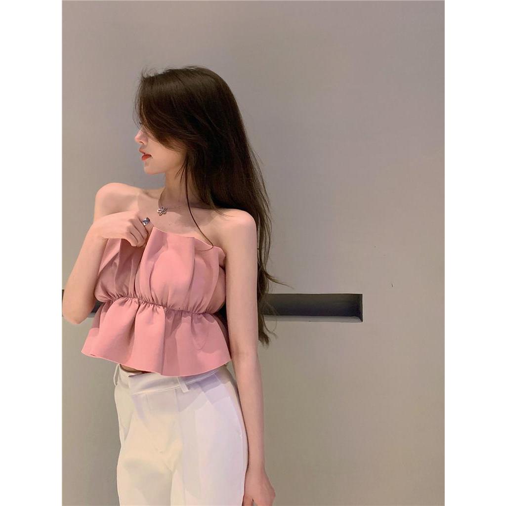 Áo kiểu IELGY ôm ngực không viền may thời trang cho bạn gái