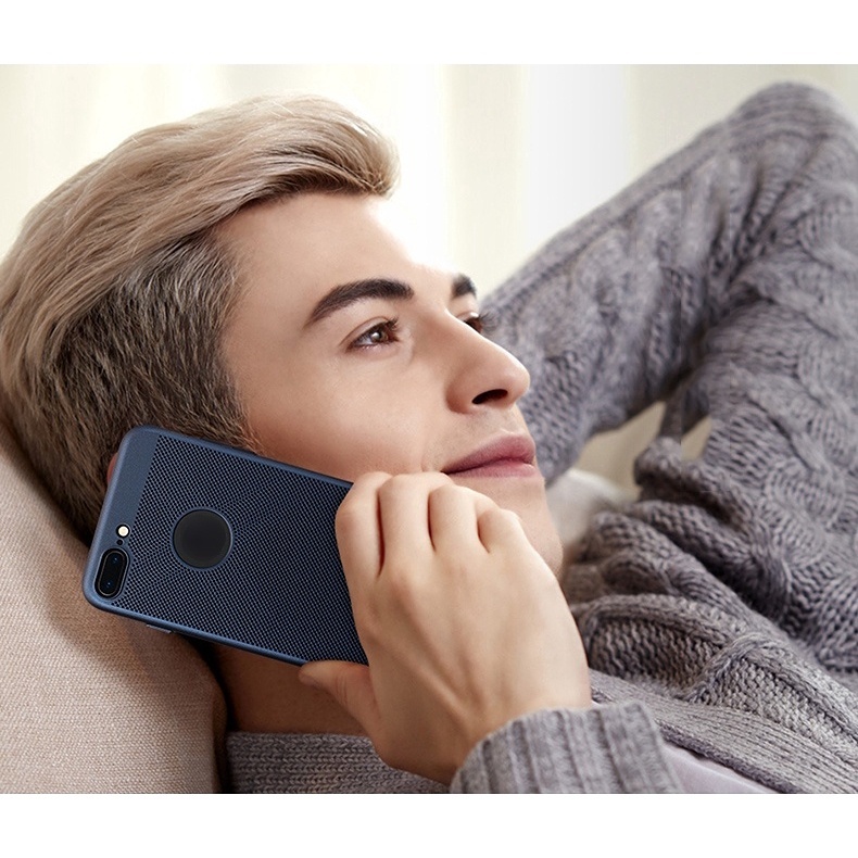 Ốp điện thoại cứng tản nhiệt siêu mỏng dành cho iPhone 8 7 Plus 6 6s 5s