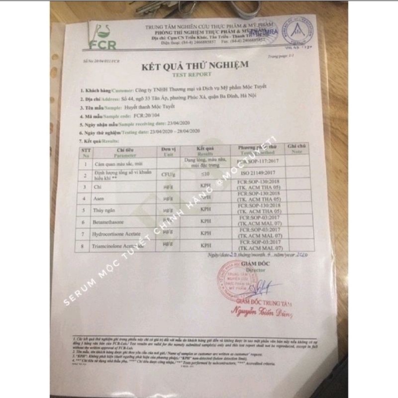 ⭐Serum mộc       tuyết date mới nhất⭐