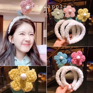 Băng đô tóc hình hoa cute hạt me - Freeship