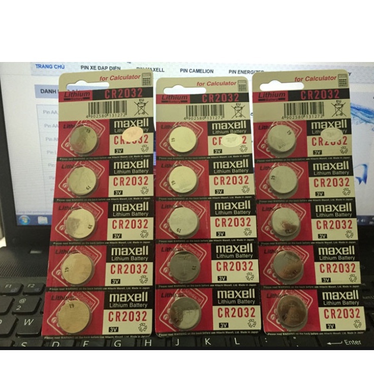Pin Cr2032 Maxell chính hảng