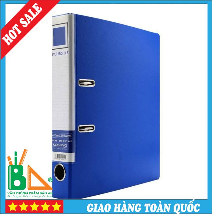 File kẹp tài liệu Còng Bật Trà My cỡ 7cm 2 Còng A4, F4