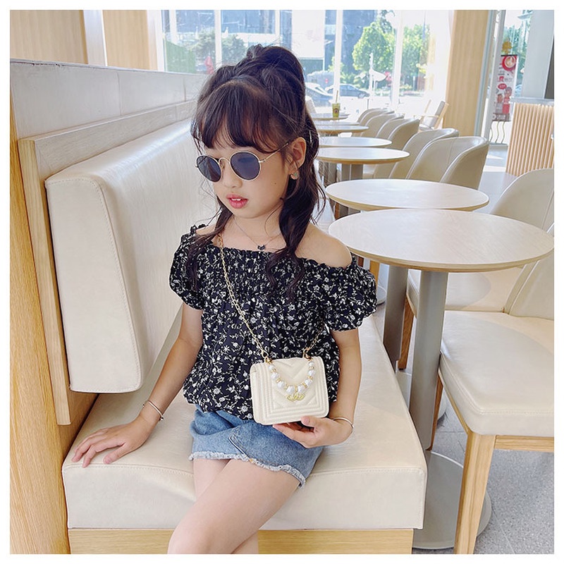 Túi Xách Đeo Vai Phong Cách Phương Tây Thời Trang Mới Cho Bé Gái