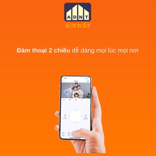 Camera wifi ngoài trời độ phân giải 2K CT6 3MB Tenda chính hãng